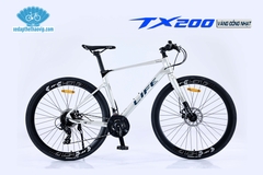 Xe Đạp Touring LIFE TX200: Full Nhôm nhẹ không mối hàn, Group SHIMANO 3x8 tốc độ. Xe cao cấp mà giá lại hợp lý dễ dàng để sử hữu