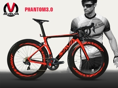 Xe đạp đua ĐỨC SAVA Phantom3.0, full carbon cao cấp TORAY T800 Nhật Bản, Full shimano Ultegra R8000 Janpan Via, Yên Fizik, Vành Knight 8,8cm. ĐẲNG CẤP SANG TRỌNG