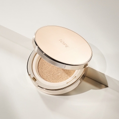 Phấn nước chống lão hóa độ che phủ mạnh mẽ và ánh sáng tươi sáng và đàn hồi IOPE Super Vital Cushion EX SPF45 PA+++