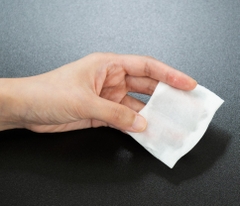Bông Tẩy Trang Cotton Tomotokki See-Through 1/2 Cotton Pads (60 miếng)