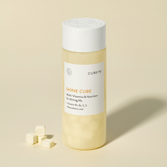 Viên Làm Sáng Da Dạng Kẹo Nhai Cung Cấp Vitamin C Cube Me Shine Cube 78 g (650 mg X 120 viên) 4 tuần