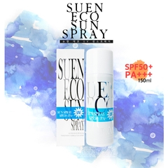 Xịt Chống Nắng Chống Nhăn Và Sáng Da Suen Eco Sun Spray SPF50+/PA+++ 150ml