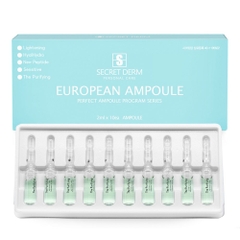 Tinh chất trẻ hóa da Secret Derm European 5mix Ampoule MTS Ampoule 2ml x 10ea (mix 5 loại)