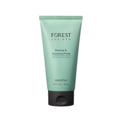 Sữa Rửa Mặt Kiêm Kem Cạo Râu Innisfree Forest For Men Shaving & Cleansing Foam 150ml