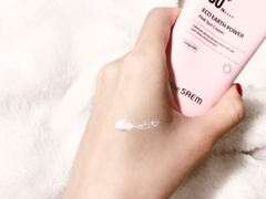 Kem Chống Nắng The Saem Eco Earth Power Pink Sun Cream  50ml SPF50+ PA++++