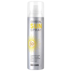 Xịt Chống Nắng Bảo Vệ Da Chống Nước Recipe Crystal Sun Spray SPF50+PA+++