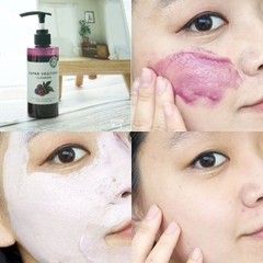 Sữa Rửa Mặt Thải Độc Sủi Bọt Rau Củ Wonder Bath Super Vegitoks Cleanser 300ml