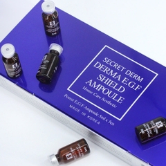 Tinh chất phục hồi trẻ hóa da Secret Derm Derma High Concentration EGF Shield MTS Booster Ampoule 5ml x 5ea