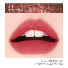 Son Kem Lì  Black Rouge Air Fit Velvet Tint Version 4 Bad Rose X Bad Girl