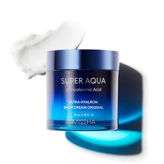 Kem Dưỡng Ẩm Dạng Sáp Nuôi Dưỡng Phục Hồi Da Missha Super Aqua 10 Hyaluronic Acid Ultra Hyalron Cream 70ml