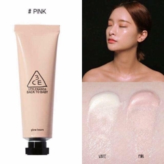 Kem Lót Trang Điểm Tạo Độ Bóng Cho Da 3CE Back To Baby Glow Beam