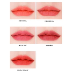 Son Kem Bền Màu Hồng Nude Trầm 3CE Velvet Lip Tint #Enjoy Love 4g