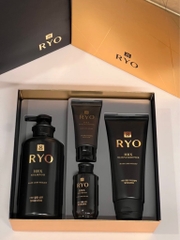 Bộ đặc biệt chăm sóc trị rụng tóc RYO Premium HBX Hair Loss Relief Gift Set Shampoo Scalp Hair Pack 4item