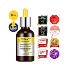 Tinh chất trị nám căng da Missha Tinh chất Vita C Plus Spot Correcting & Firming Ampoule 40ml
