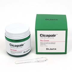 (Đã đổi mẫu) Kem Dưỡng Phục Hồi Da Cho Da Nhạy Cảm Dr.Jart+ Cicapair Re-Cover Cream 50ml SPF30