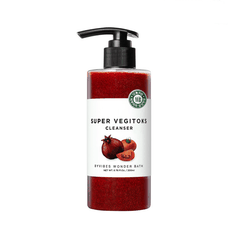 Sữa Rửa Mặt Thải Độc Sủi Bọt Rau Củ Wonder Bath Super Vegitoks Cleanser 300ml