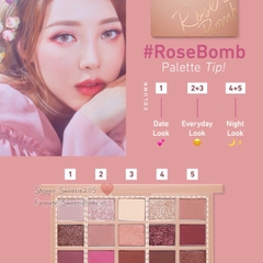 Bảng Phấn Mắt Hoa Hồng 15 Màu Etude House Play Color Eye Palette Rose Bomb 7g