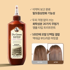 Bộ chăm sóc tóc Dầu gội trị rụng tóc men bia Dr.Groot Microbiome Beer Yeast Anti-Hair Loss Shampoo & Ampoule Treatment Special Set