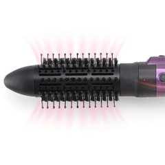 Lược chải tóc Unix Air Brush UN-A1954 với 2 đầu lược thay thế Tạo kiểu dễ dàng / lược chải thẳng vào nếp và phồng chân tóc và lược chải tạo kiểu gợn sóng