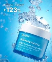 Mặt nạ ngủ cấp ẩm phục hồi hàng rào bảo vệ da làm căng sáng da Dr.Jart+ Vital Hydra Solution Hydro Plump Night Mask 75ml