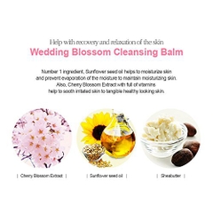 Sáp Tẩy Trang Merbliss Wedding Blossom Cleansing Balm 100g