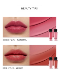 Son lì mịn sắc màu thời trang Hera Sensual Powder Matte Liquid Son môi Jennie (Black Pink) sử dụng 5g