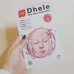 Mặt Nạ Trắng Hồng Căng Bóng Chống Lão Hóa Da Dhele New Rose Ample Mask 30ml