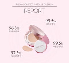 Phấn nước dưỡng da chống nắng dưỡng trắng làm săn chắc da Incellderm  Radiansome 100 Ampoule Cushion SPF50+ PA++++
