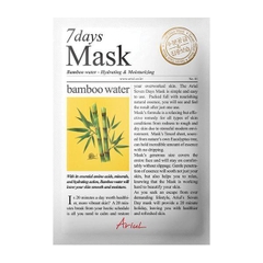 Mặt Nạ Cấp Nước Dưỡng Ẩm Chiết Xuất Nước Cây Tre Ariul 7 Days Mask Bamboo Water
