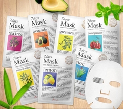 Mặt Nạ Dưỡng Sáng Mờ Thâm Làm Mịn Da Chiết Xuất Trái Chanh Ariul 7 Days Mask Lemon