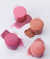 Son kem bùn và má hồng 2 in 1 Twinkle Pop by Clio - Blur Mud Pot - 4 Colors