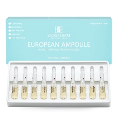 Tinh chất trẻ hóa da Secret Derm European 5mix Ampoule MTS Ampoule 2ml x 10ea (mix 5 loại)