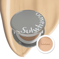 Phấn nước trang điểm che phủ hoàn hảo đều màu và mỏng mịn suốt ngày dài Sulwhasoo Perfecting Cushion (kèm lõi thay thế) 15gx2