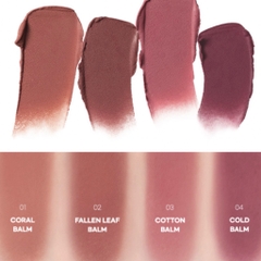 Son dưỡng môi dạng lì sử dụng môi má mắt AOU FLOOFY MATTE BALM 8 màu (có màu mới) / Son môi diễn viên Kim Ji Won