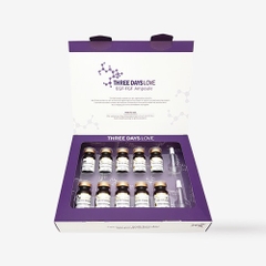 Tinh chất tế bào gốc trẻ hóa da EGF FGF Ampoule Ngăn ngừa oxy hóa da chống lão hóa da giúp bảo vệ da Three Days Love EGF-FGF Ampoule 60ml(6ml*10 lọ)