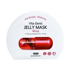 Mặt Nạ Thạch Vitamin A Banobagi BNBG Vita Genic Lifting Jelly Mask Anti Wrinkle Whitening 1 Miếng 30ml