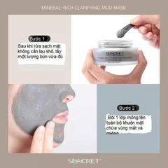 Mặt Nạ Bùn Dành Cho Da Mụn Seacret Mineral-Rich Clarifying Mud Mask 100ml