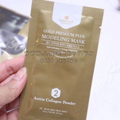 Mặt Nạ Vàng Collagen Trẻ Hóa Da Shangpree Gold Premium Plus Modeling Mask 50gx 5