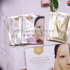 Mặt Nạ Vàng Collagen Trẻ Hóa Da Shangpree Gold Premium Plus Modeling Mask 50gx 5