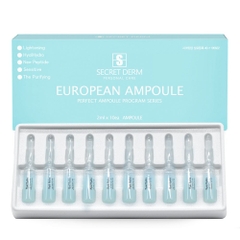 Tinh chất trẻ hóa da Secret Derm European 5mix Ampoule MTS Ampoule 2ml x 10ea (mix 5 loại)