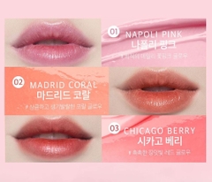 Son dưỡng môi có màu lâu trôi Merbliss City Holic Lip Rouge Glow 3.3g