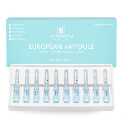 Tinh chất trẻ hóa da Secret Derm European 5mix Ampoule MTS Ampoule 2ml x 10ea (mix 5 loại)