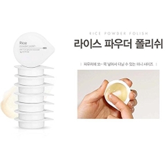 (Sold out) Tẩy Da Chết Dưỡng Trắng Chiết Xuất Gạo 9Wishes Rice Powder Polish 5gx8ea