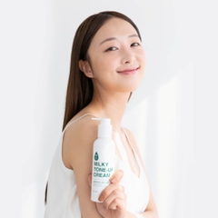 Kem dưỡng thể dưỡng trắng body nâng tông da trắng chứa chiết xuất cám gạo chiết xuất sữa và niacinamide CELLBN Milky Tone-Up Cream 200ml