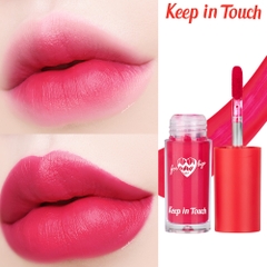 Son Nước Bền Màu Keep In Touch Matte Lip Tattoo Tint 4.5g