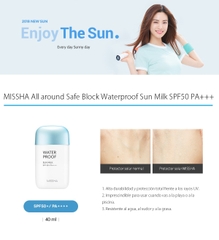 Sữa Chống Nắng Missha All Around Safe Block Water Proof Sun Milk - New 2018 40ml SPF50+/PA++++