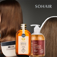 Tinh Dầu Argan Dưỡng Tóc Chuyên Sâu Phục Hồi Hư Tổn Sohair Morocco Argan Oil Premium100ml
