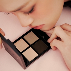 Bảng phấn mắt trang điểm chuyên nghiệp trang điểm mắt khói đa phong cách Hera Quad Eye Color 10.5g