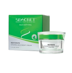 Kem Dưỡng Ban Đêm Seacret Age Defying Rehydrate Vitamin-Rich Night Cream 50ml