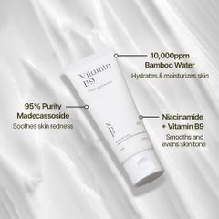 Kem dưỡng trắng nâng tông da thuần chay Natural Derma Project Vitamin B9 Tone-Up Whitening Cream 65ml